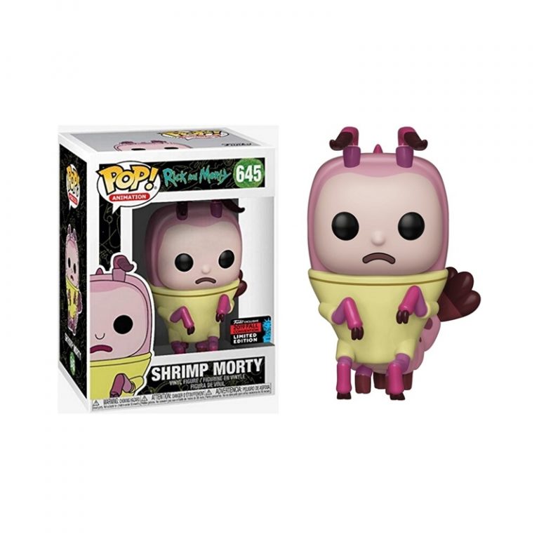 Funko Pop Animation Rick And Morty Shrimp Morty Funko Exclusive